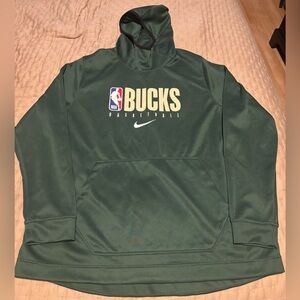 Nike Milwaukee Bucks NBA Official Hoodie Size XL